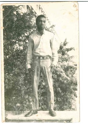 Young David at graduation